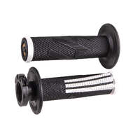 ODI V2 EMIG PRO LOCK ON GRIPS 2ST 4ST -  BLACK/WHITE