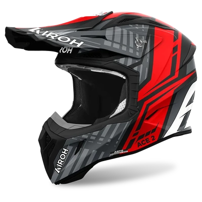 Airoh Aviator Ace 2 MX Helmet - Proud Red