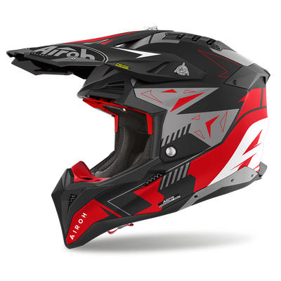 Airoh Aviator 3 Spin MX Helmet - Red