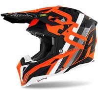 Airoh Aviator 3 Rainbow Helmet - Matte Orange