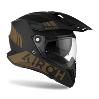 Airoh Commander Matte Gold Helmet - Black/Gold - S