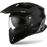 Airoh Commander Carbon Adventure Helmet - Black - S