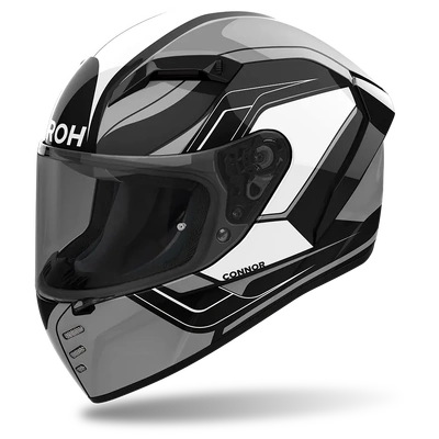 Airoh Connor Dunk Full Face Helmet - Black Gloss