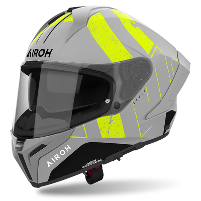 Airoh Matryx Scope Full Face Helmet - Yellow Matt