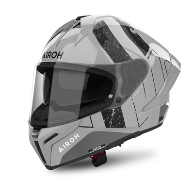 Airoh Matryx Scope Full Face Helmet - Light Grey Gloss