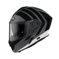 Airoh Spark Scale Matte Helmet - Matte Black/White/Grey