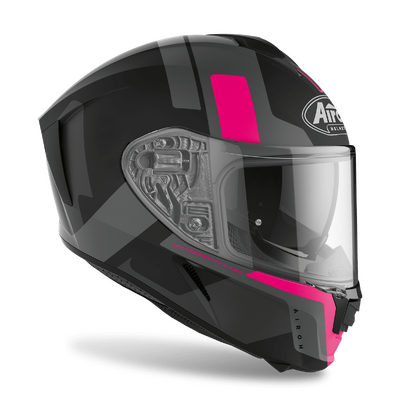 Airoh Spark Shogun Full Face Helmet - Matte Pink