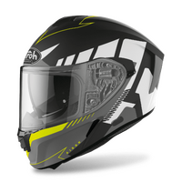 AIROH SPARK RISE BLACK MATTE HELMET
