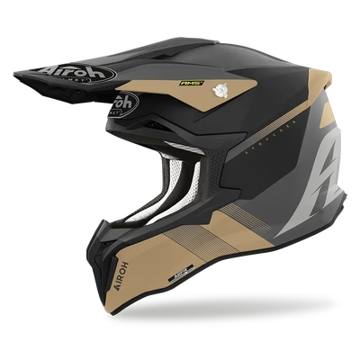 Airoh Strycker Blazer MX Helmet - Gold Matt