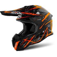 Airoh Terminator Carnage Matte Helmet - Orange/Black