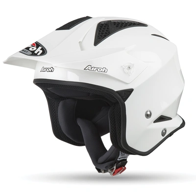 Airoh TRR-S Trials Helmet - White Gloss