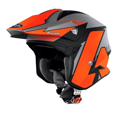 Airoh TRR-S Pure Trials Helmet - Orange Matt