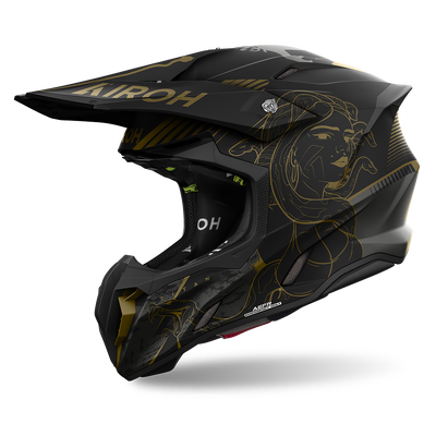 Airoh Twist 3.0 Titan MX Helmet - Matt