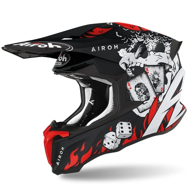 Airoh Twist 2.0 Hell MX Helmet - Matt - S