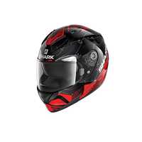 Shark Ridill Mecca Helmet - Black/Red/Silver