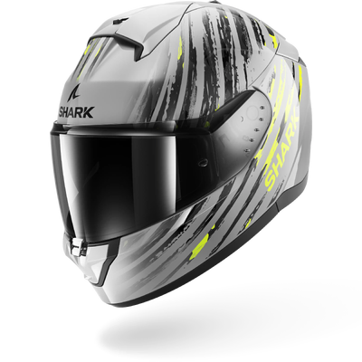 Ridill 2 Assya Full Face Helmet - Silver/Anthracite/Yellow