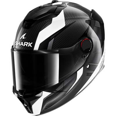 Shark Spartan GT Pro Kultram Carbon Full Face Helmet - White/Black