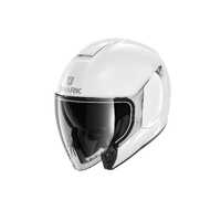 Shark Citycruiser Blank Helmet - White