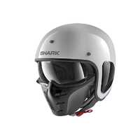 Shark S-Drak Blank Helmet - White