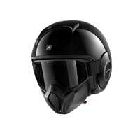 Shark Street Drak Blank Helmet - Black