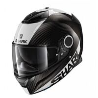 Shark Spartan Carbon Skin Helmet - White