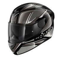 Shark D-Skwal 2 Daven Helmet - Black/Anthracite/Silver