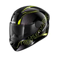 Shark D-Skwal 2 Cadium Helmet - Black/Yellow/Black