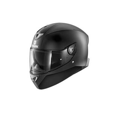 Shark Skwal 2 Blank Matte Helmet with White LED - Matte Black