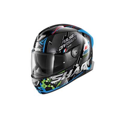 Shark Skwal 2 Noxxys Helmet - Black/Blue/Green