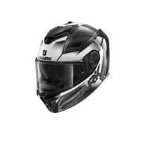 Shark Spartan GT Carbon Shestter Helmet - Carbon/White/White