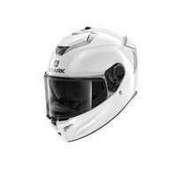 Shark Spartan GT Blank Helmet - White