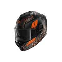 Shark Spartan GT Ryser Helmet - Black/Anthracite/Orange