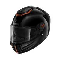 Shark Spartan RS Blank SP Helmet - Gloss Black