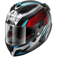 Shark Race-R Pro Carbon Aspy Helmet  - Carbon/Red/Blue