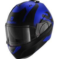 Shark EVO ES Kedje Modular Helmet - Black/Blue
