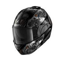 Shark Evo ES K-Rozen Modular Helmet - Black/Anthracite/Orange