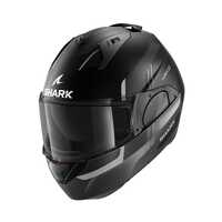 Shark Evo ES Kryd Modular Helmet - Black/Anthracite/Silver