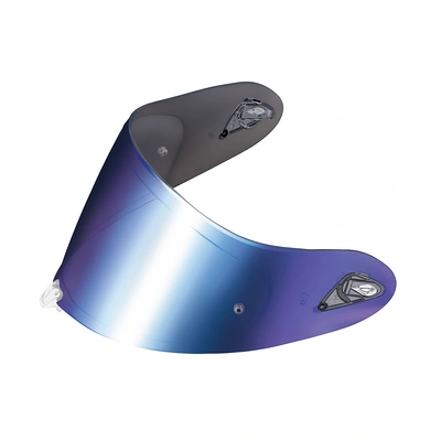 Kabuto DAF-1 Visor for F17 GP MIPS - Blue Mirror