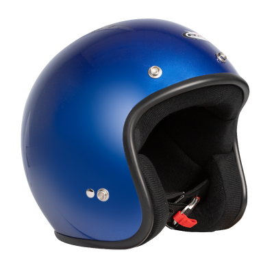 RXT A611 Challenger Open Face Helmet - Candy Blue - L