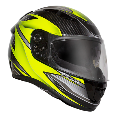 RXT A736 Evo Axis Full Face Helmet - Fluro Yellow - XL