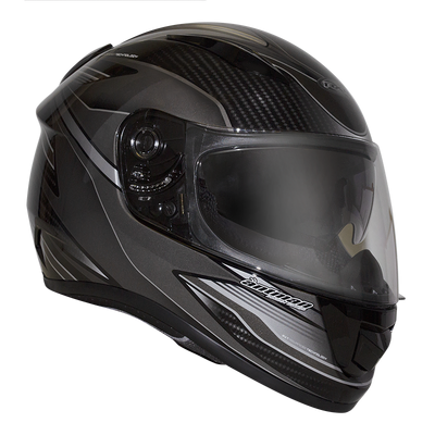 RXT A736 Evo Axis Full Face Helmet - Black/Grey - M