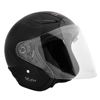 RXT A218 Metro Helmet - Gloss Black 