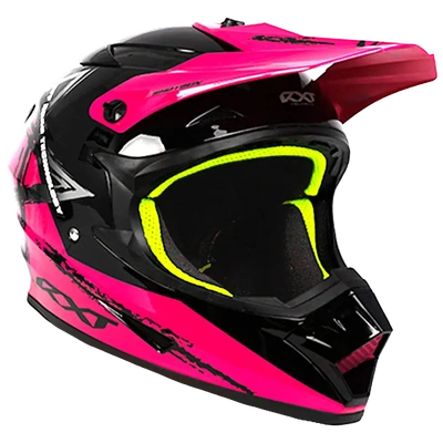 RXT A727 Sector Wrath MX Helmet - Matt Black/Magenta 