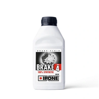 IPONE Brake Fluid Dot 4 Compatible Dot 3 - 500ml