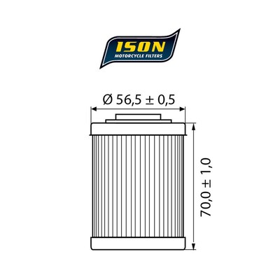Ison 152 Element Oil Filter