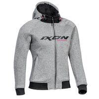 Ixon Ladies Palermo Hoodie - Grey/Pink