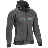 Ixon Ladies Palermo Hoodie - Anthracite/Turquoise