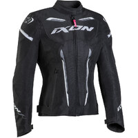 Ixon Ladies Striker Air Waterproof Jacket - Black/White