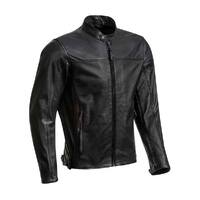 Ixon Crank Air Leather Jacket - Black