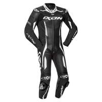 Ixon Vortex 2 Leather 1 Piece Suit - Black/White